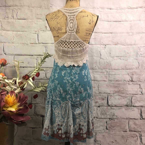Free People Dresses & Skirts - Free People Stunning Players Course Paisley Dress